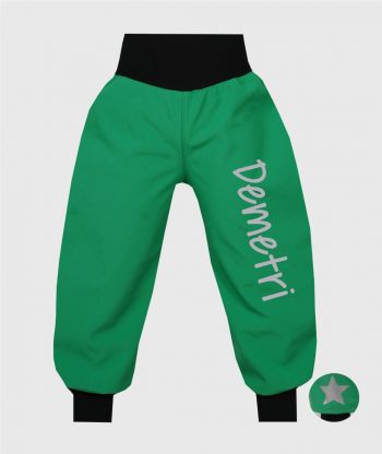 Waterproof Softshell Pants Happy Green