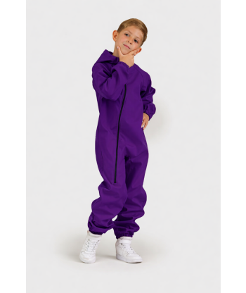 Waterproof Softshell Overall Comfy Purple Intense Jumpsuit